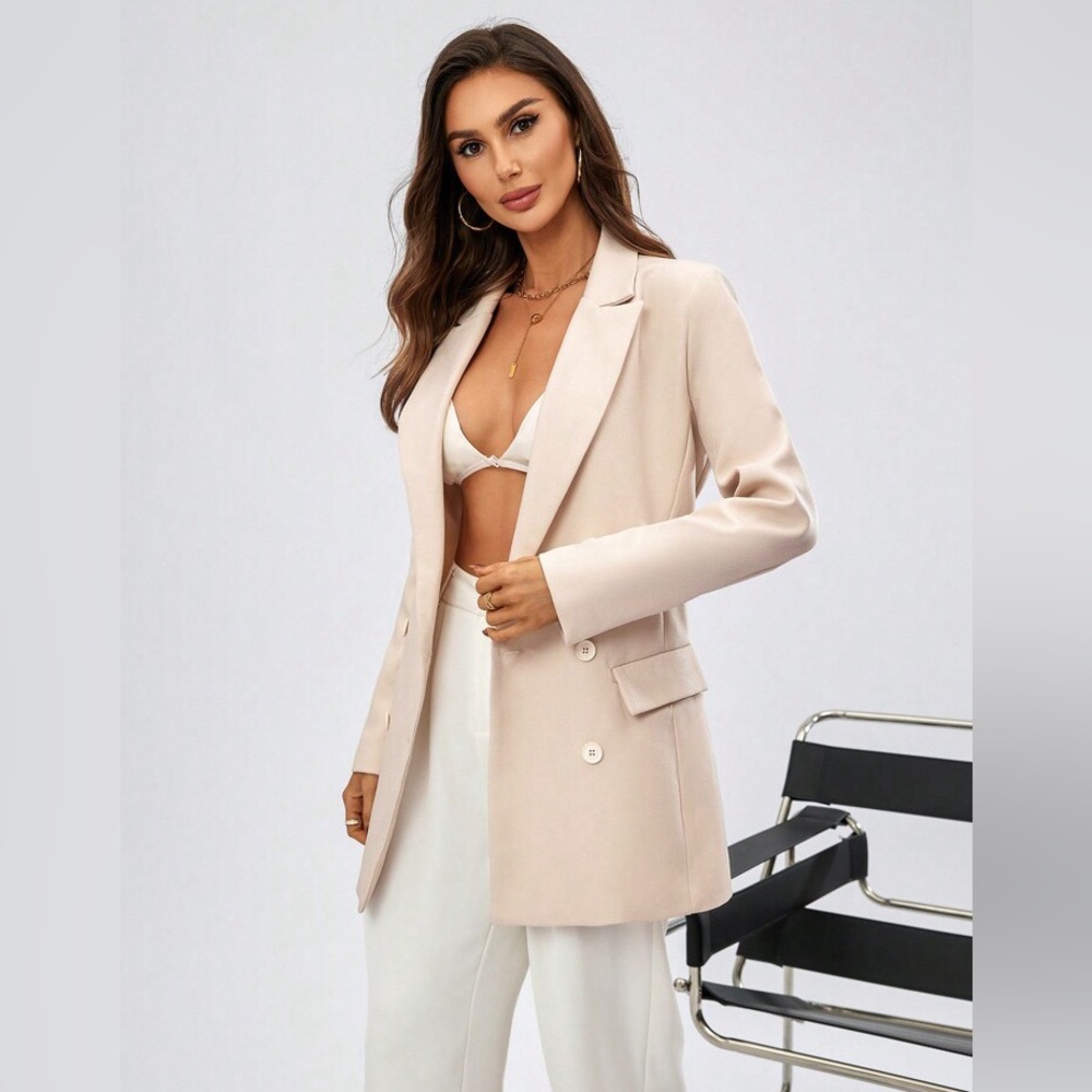 Women's Cream Blazer